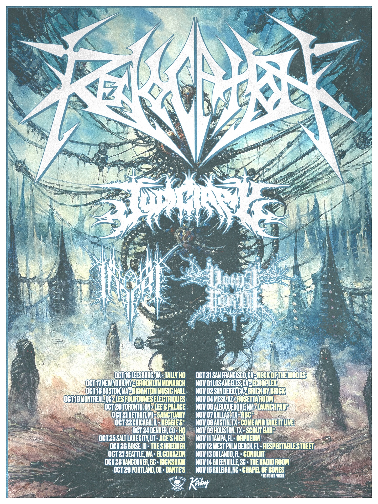Inferi Tour Poster 2025